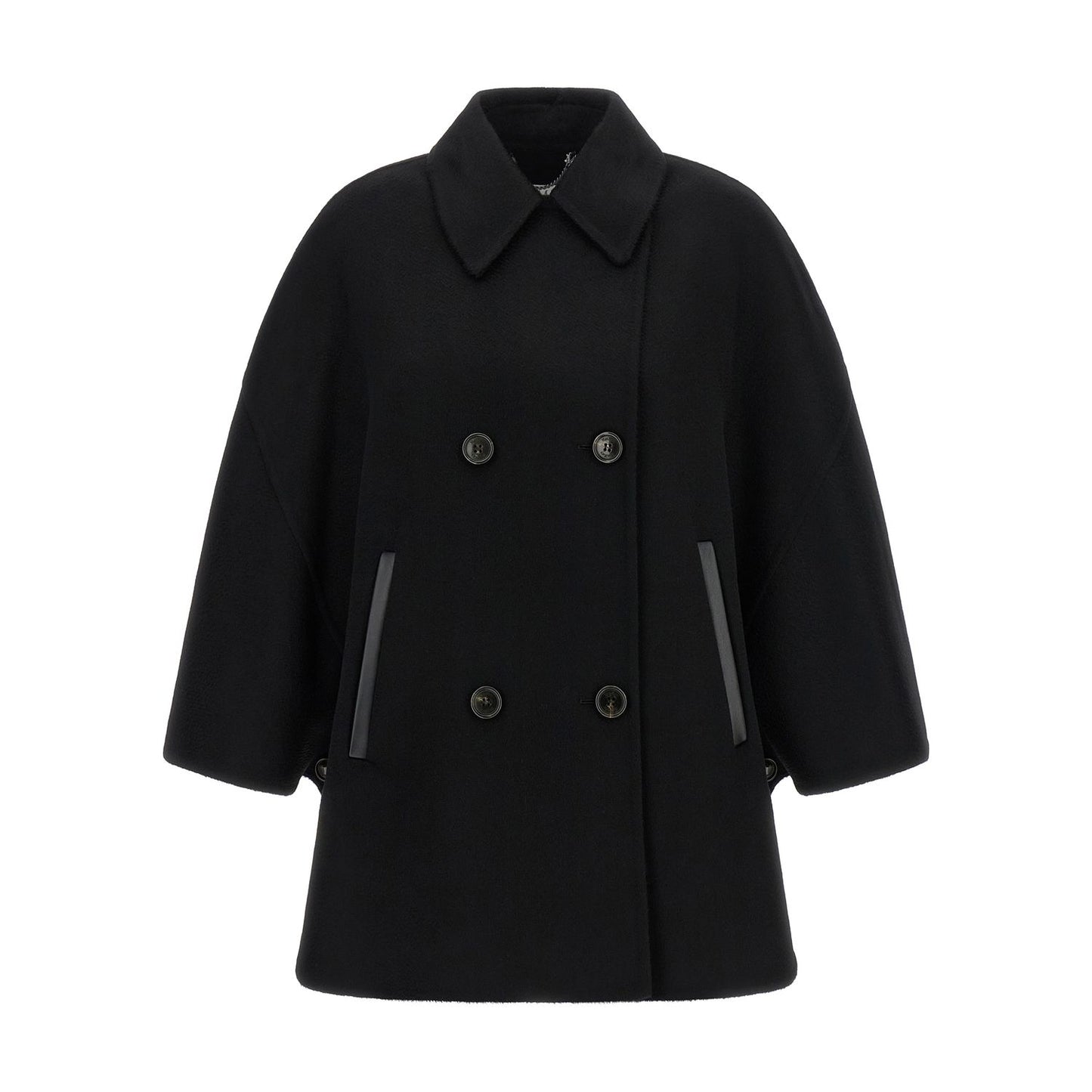 Max Mara Black Cashmere Coat