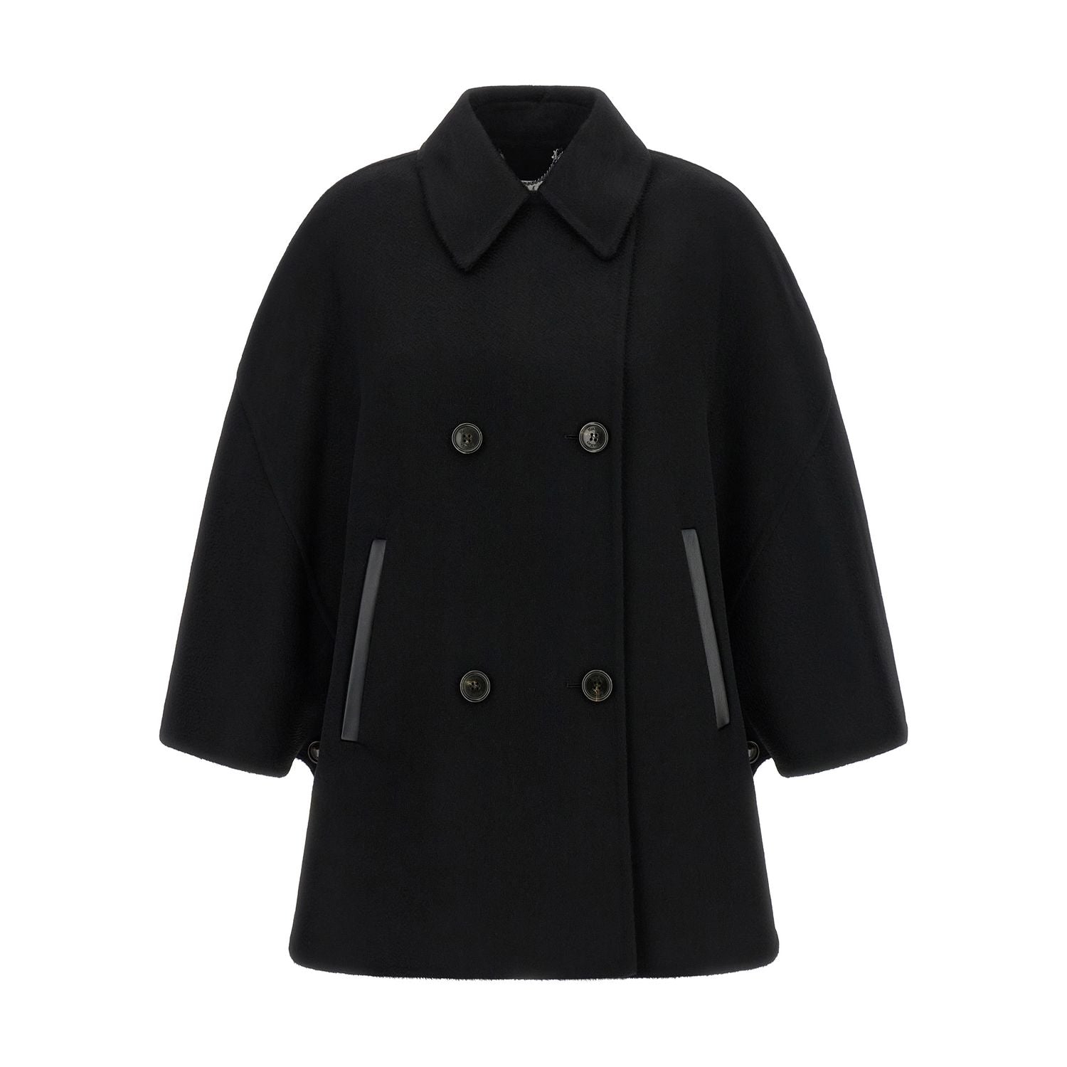 Max Mara Black Cashmere Coat