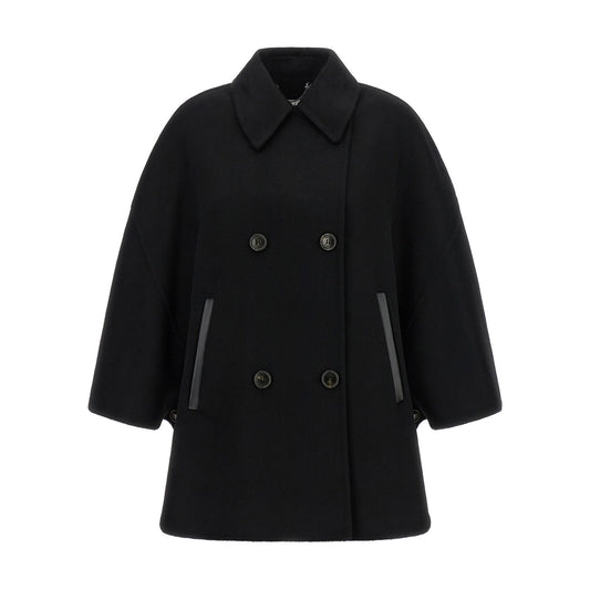 Max Mara Black Cashmere Coat