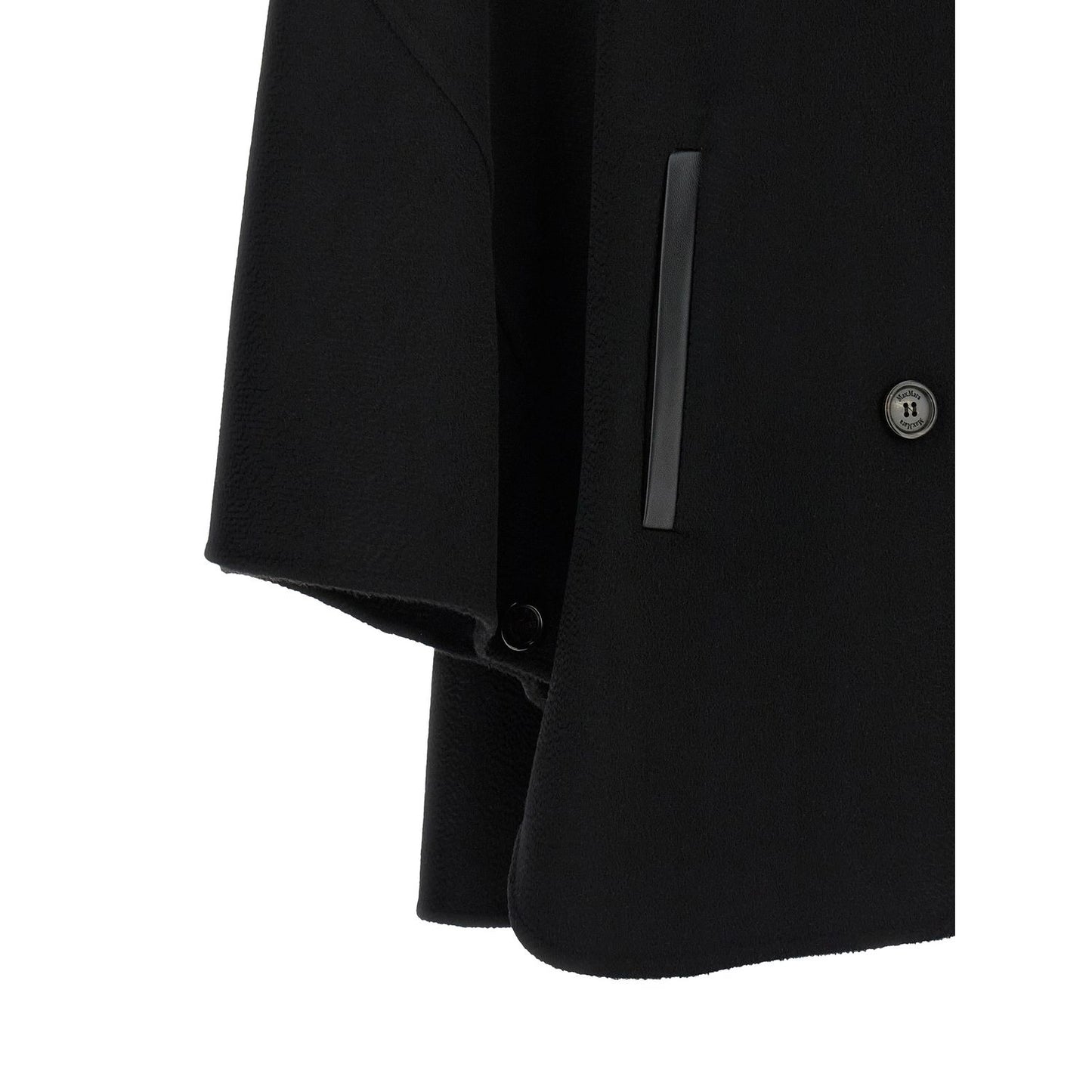 Max Mara Black Cashmere Coat