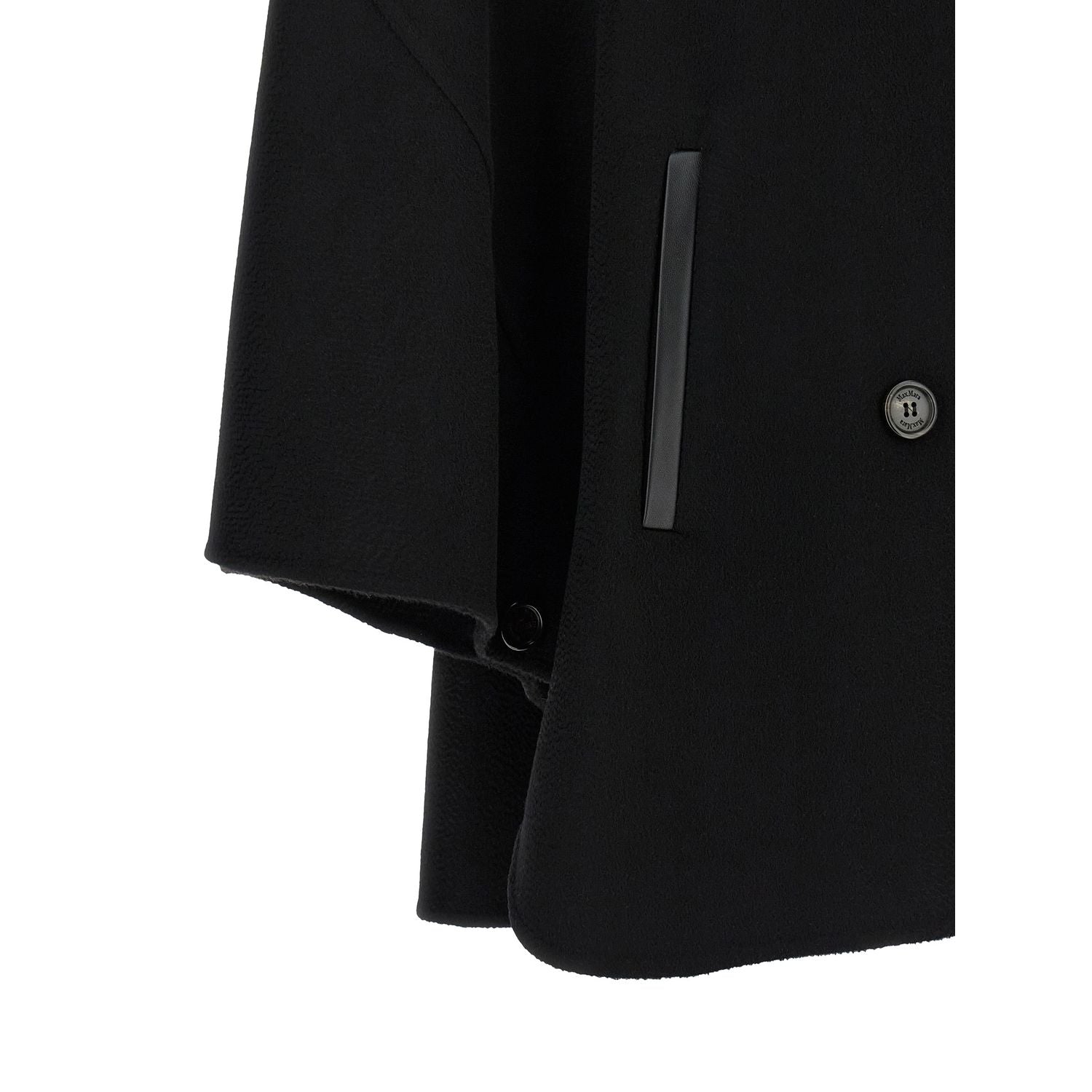 Max Mara Black Cashmere Coat