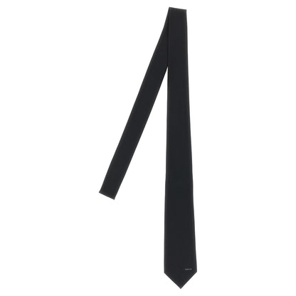 Gucci Black Silk Tie