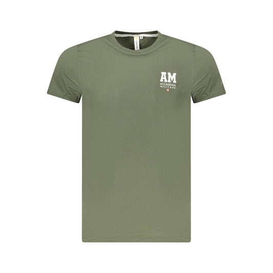 Accademia Militare Green Cotton T-Shirt