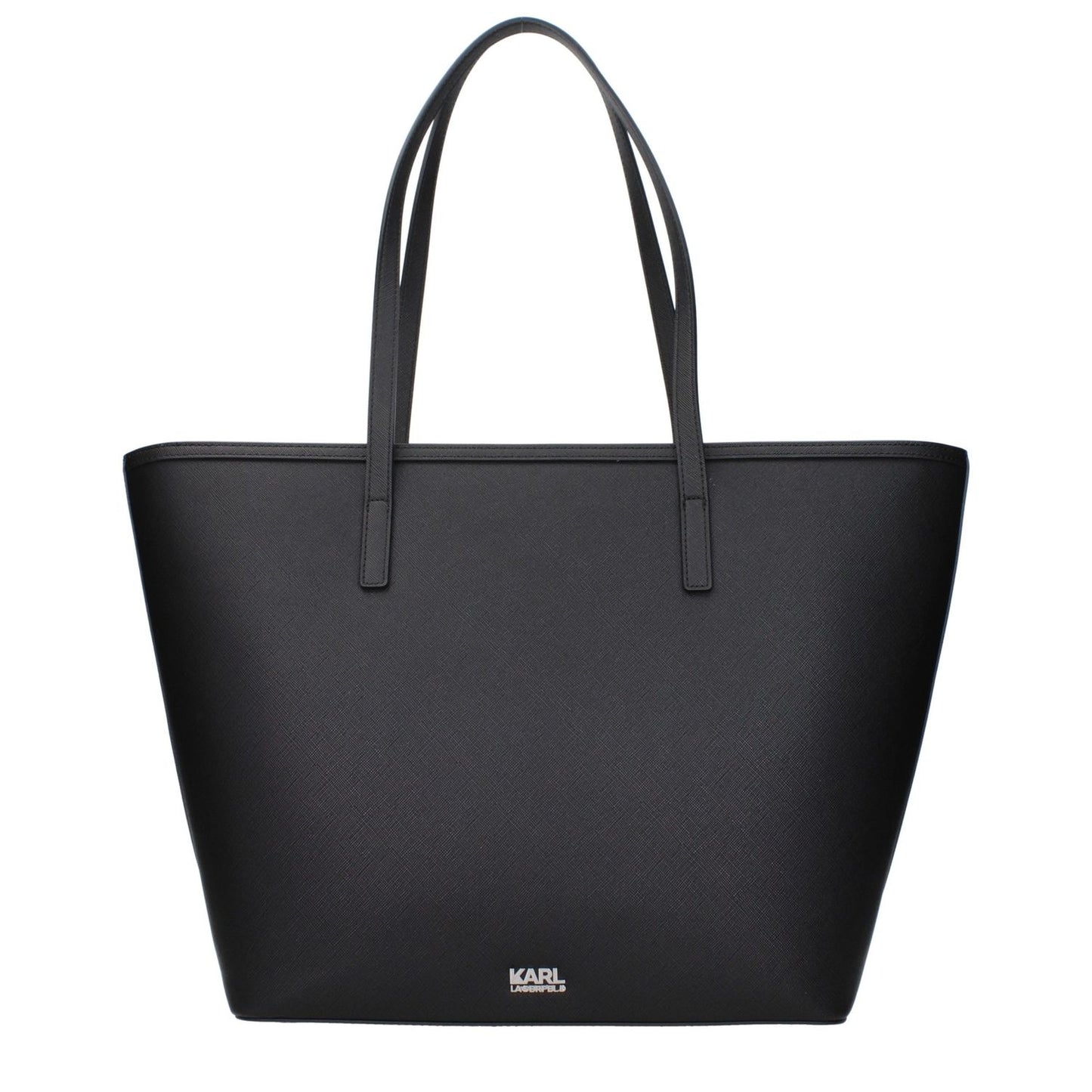 Karl Lagerfeld Black Polyethylene Shoulder Bag