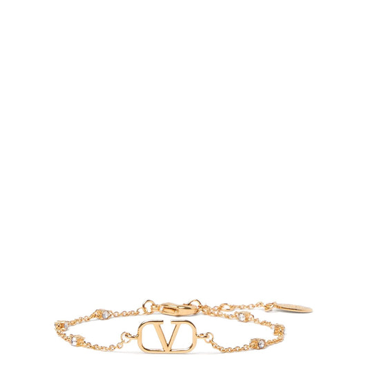Valentino Garavani Gold Brass Bracelet