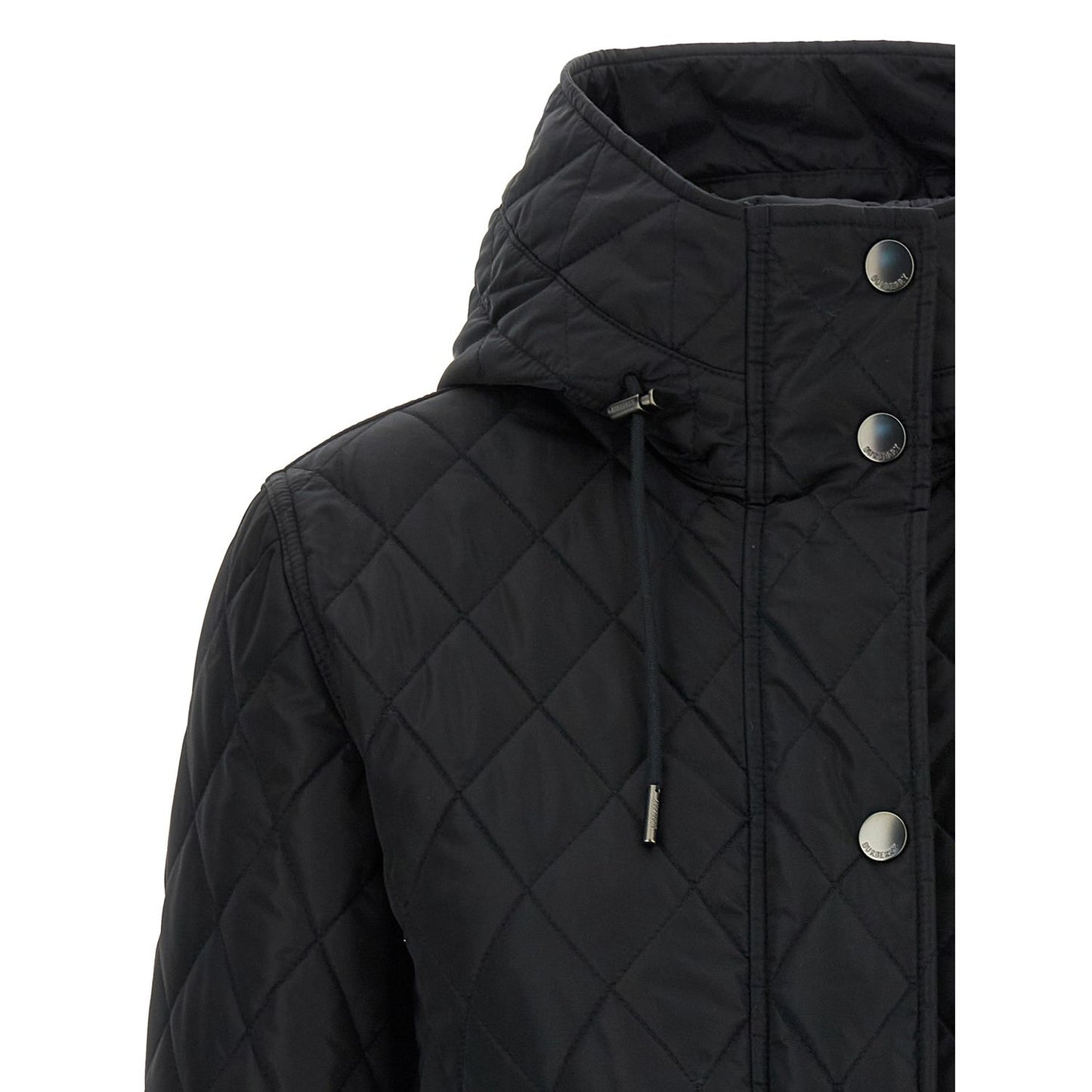 Burberry Black Polyamide Full-Length Jacket