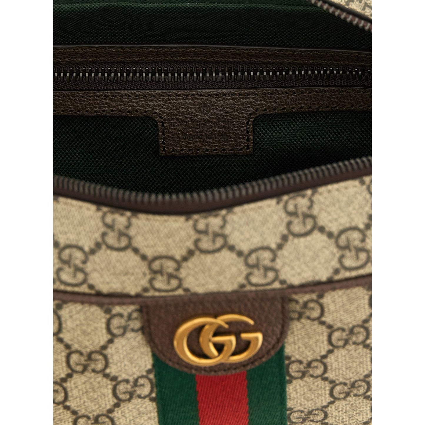 Gucci Beige Polyethylene Crossbody Bag