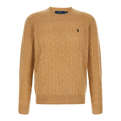 Polo Ralph Lauren Beige Wool Cardigan