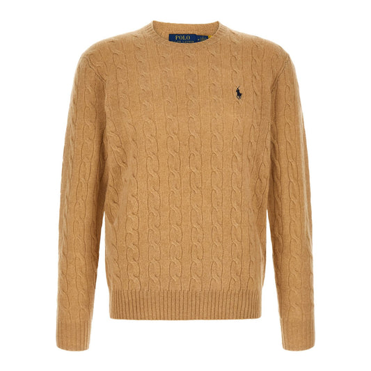 Polo Ralph Lauren Beige Wool Cardigan