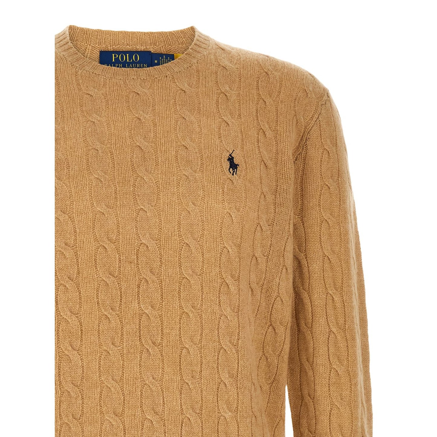 Polo Ralph Lauren Beige Wool Cardigan