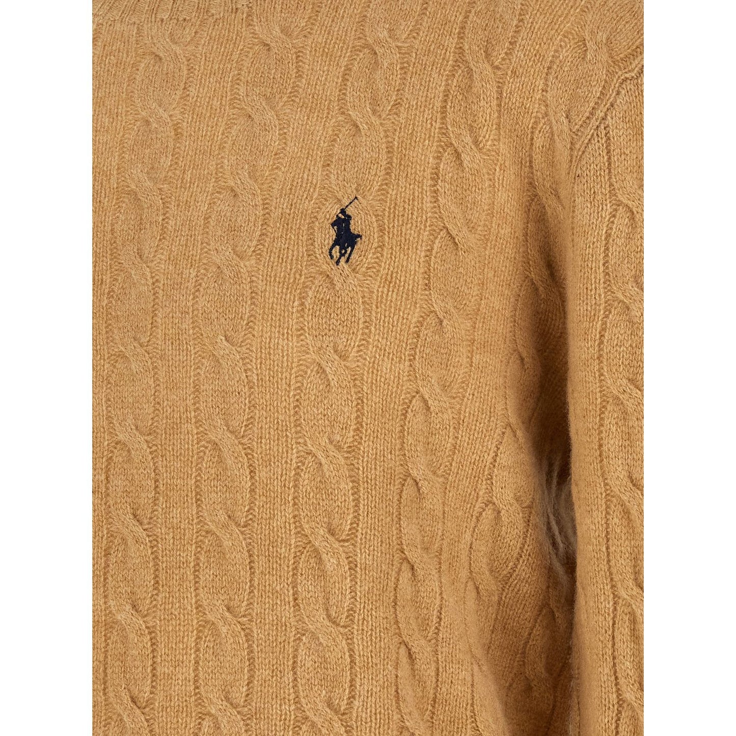 Polo Ralph Lauren Beige Wool Cardigan