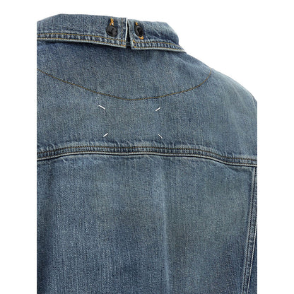 Maison Margiela Blue Cotton Denim Jacket