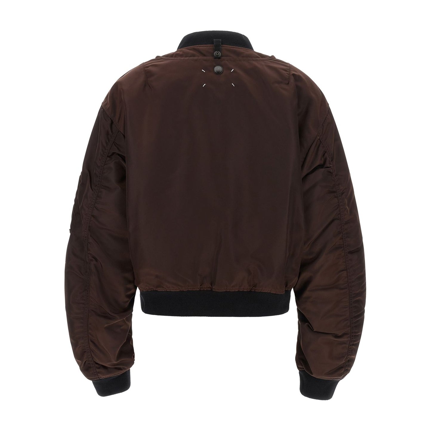 Maison Margiela Brown Polyamide Bomber