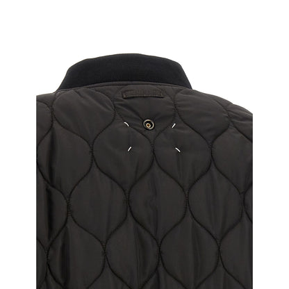 Maison Margiela Brown Polyamide Bomber
