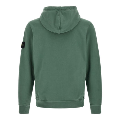 Stone Island Bicolor Cotton Sweatshirt