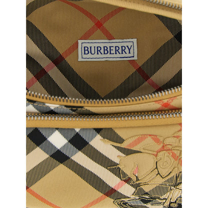 Burberry Beige Polyester Crossbody Bag
