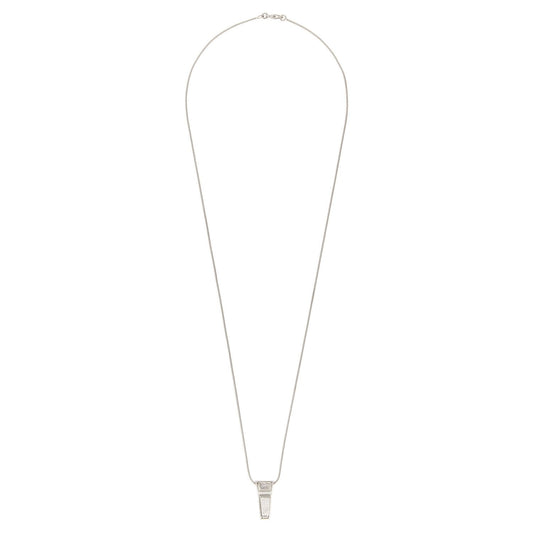 Rick Owens Silver Brass Necklace