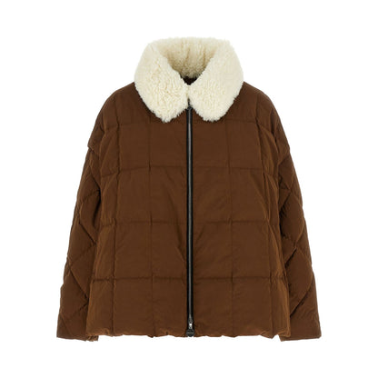 IENKI IENKI Brown Polyester Full-Length Jacket