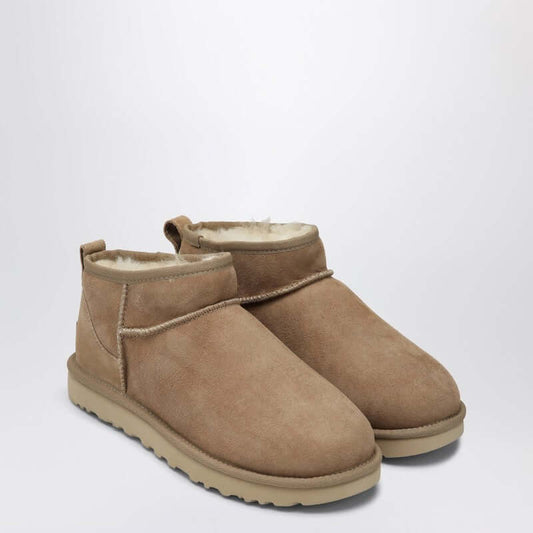 UGG Classic Ultra Mini sand coloured boot
