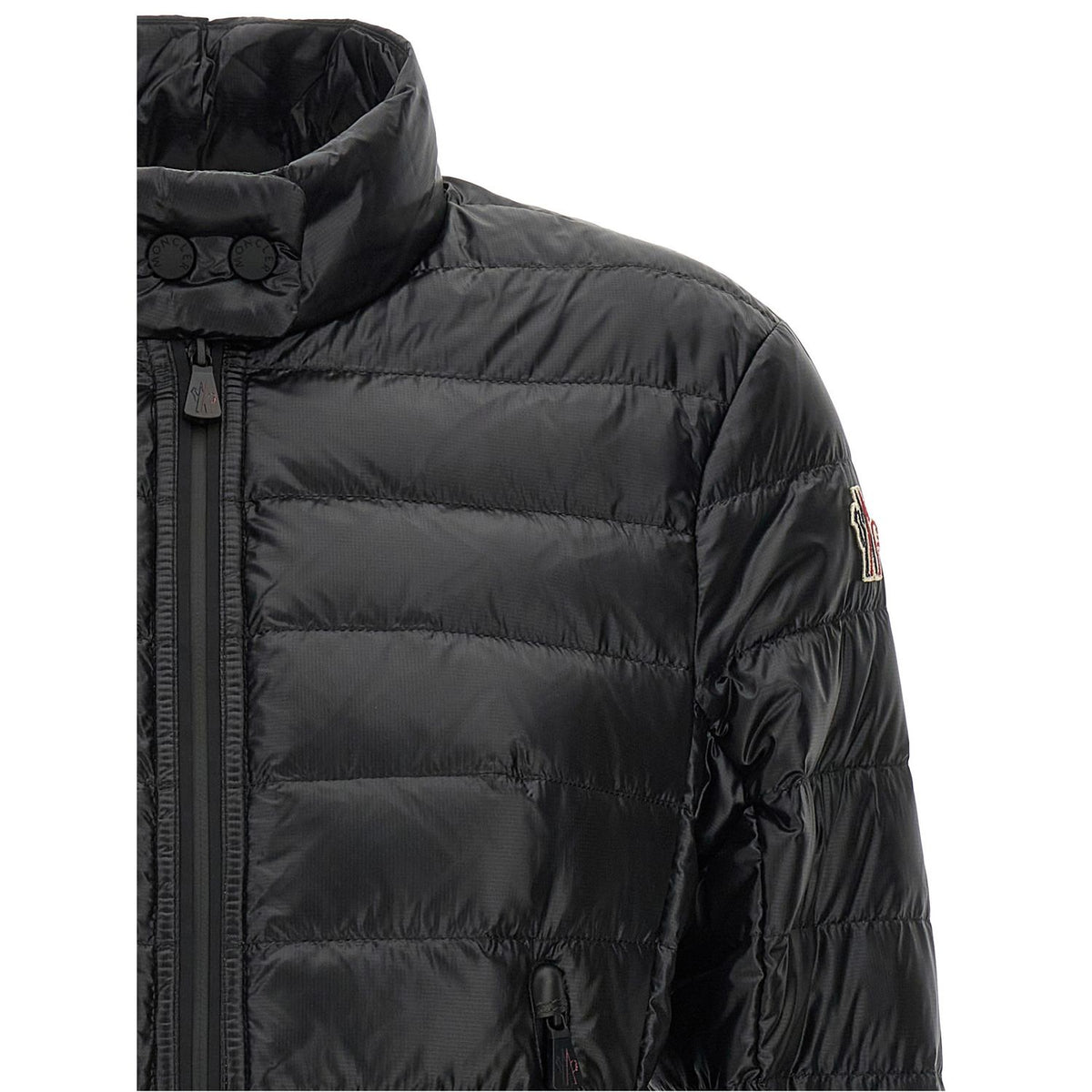Moncler Grenoble Black Polyamide Full-Length Jacket