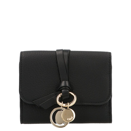 Chloé Black Calfskin Cardholder