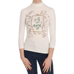 Exte Crew Neck It Is Not A Frame Up! Print Blouse