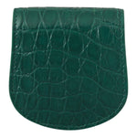 Dolce & Gabbana Green Exotic Skins Condom Case Holder Wallet Condom Case