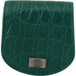 Dolce & Gabbana Green Exotic Skins Condom Case Holder Wallet Condom Case