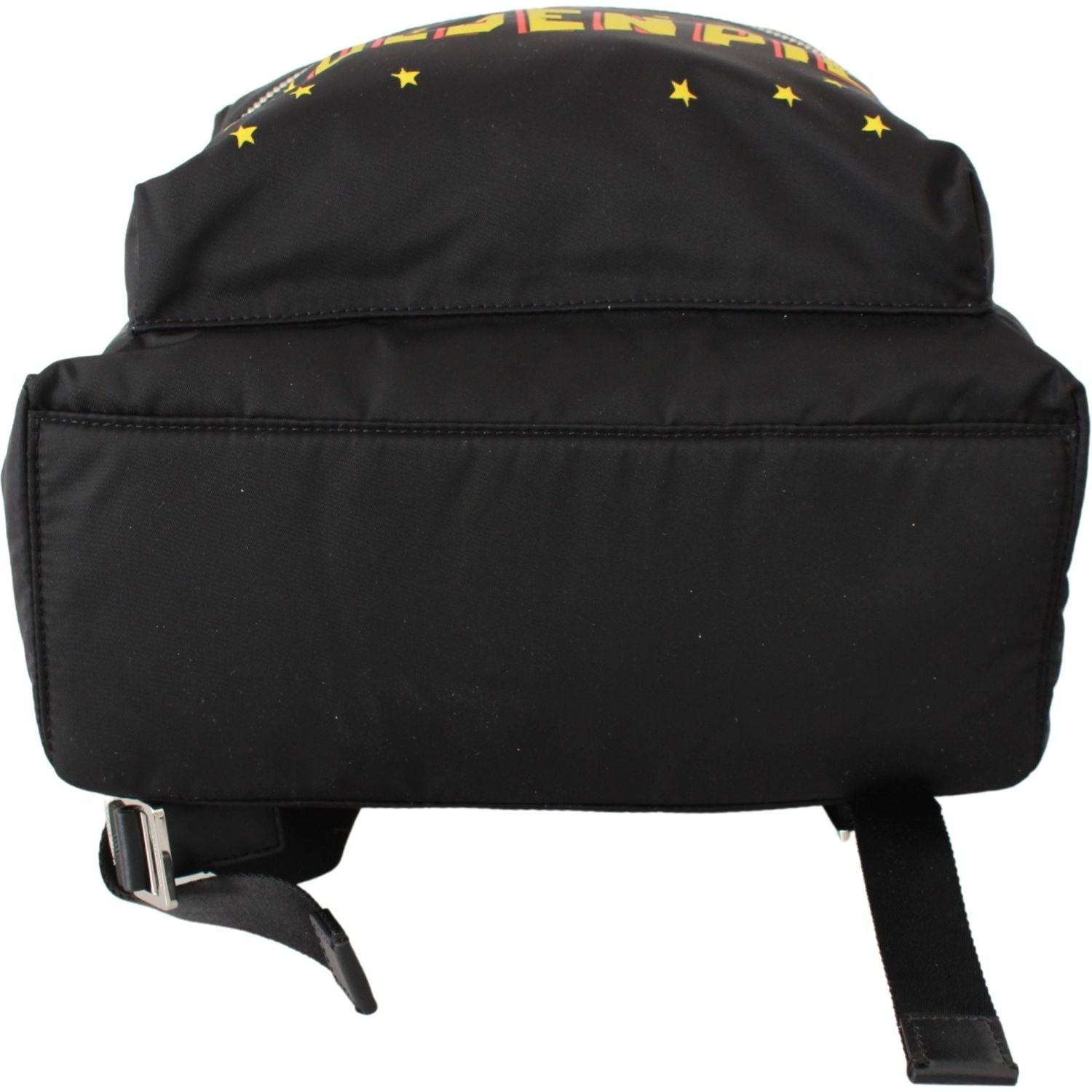 Dolce & Gabbana Black Golden Pig of the Year School Backpack