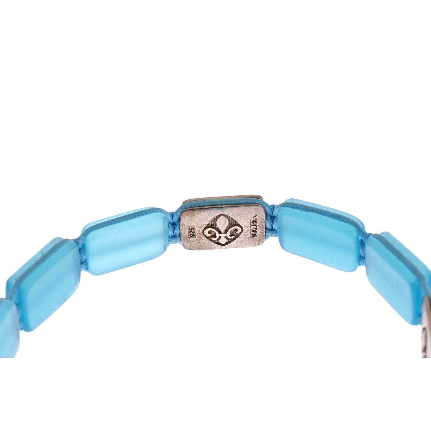 Nialaya CZ Opal 925 Silver Bracelet