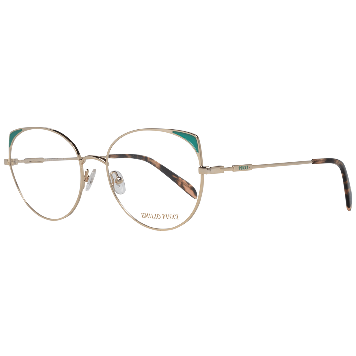 Emilio Pucci Gold Metal Glasses (Frames)