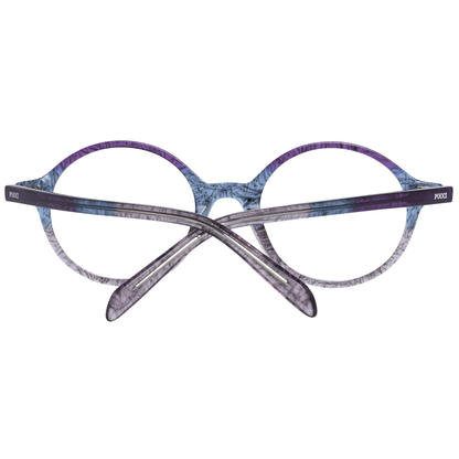 Emilio Pucci Purple Plastic Glasses (Frames) with full-rim style and violet accents for women.