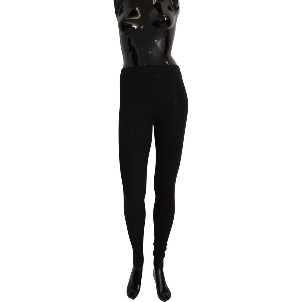 Dolce & Gabbana Gray Cashmere Tights Stocking Pantyhose Socks WOMAN UNDERWEAR