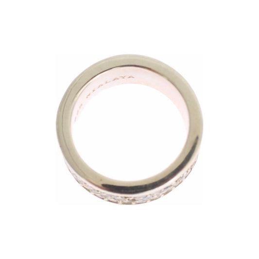 Nialaya Silver Womens CZ 925 Sterling Ring SIG19085-54