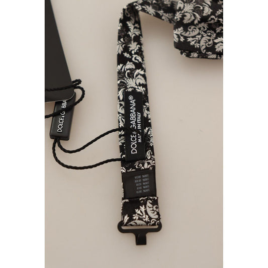 Dolce & Gabbana Multicolor Floral Adjustable Neck Papillon Bow Tie (Copy) Necktie