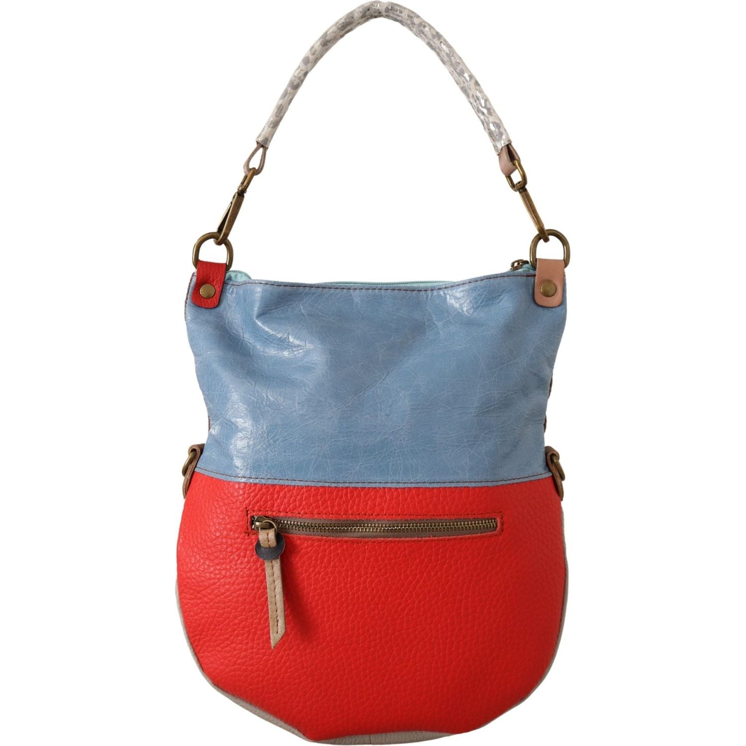 EBARRITO Multicolor Genuine Leather Shoulder Tote Women Handbag