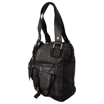 WAYFARER Black Printed Logo Shoulder Handbag Purse Bag Shoulder Bag