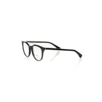 Frankie Morello Black Acetate Unisex Eyeglass Frame
