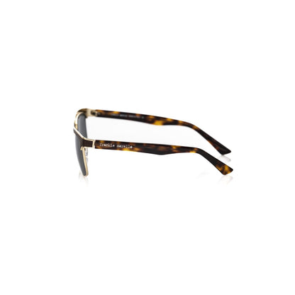 Frankie Morello Brown Metallic Men's Sunglass