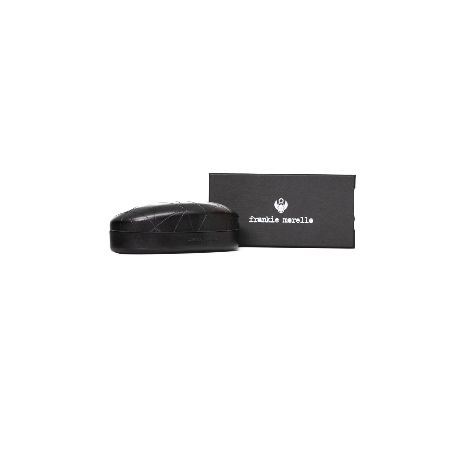 Frankie Morello White Acetate Men Sunglass