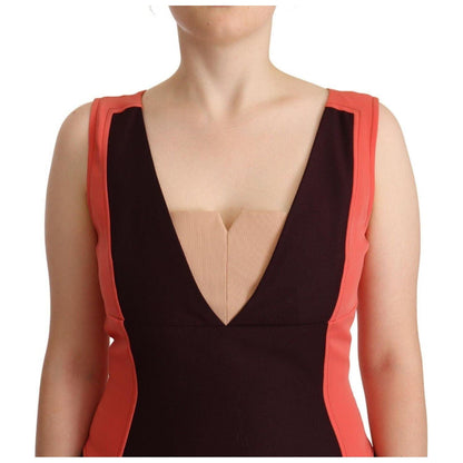 CO|TE Multicolor Polyester Sleeveless Sheath Knee Length Dress WOMAN DRESSES