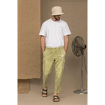 Don The Fuller Military Green Cotton Men Jeans DO-6922-W36