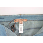 Ermanno Scervino Blue Capri Pants Cropped Jeans Jeans & Pants
