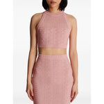 Balmain PB Labyrinth knit top Topwear