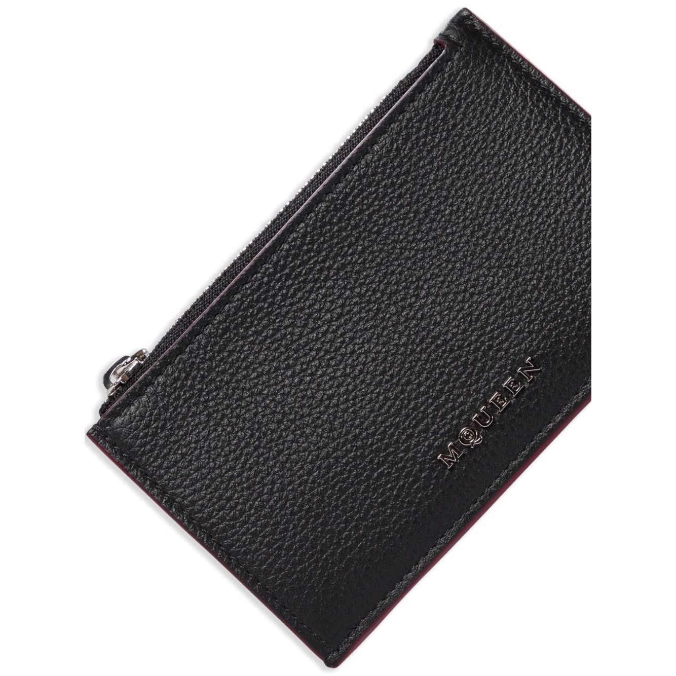 Alexander McQueen leather card case