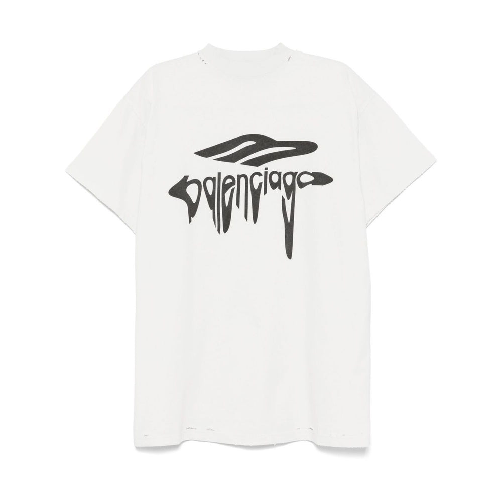 Balenciaga T-shirts and Polos White Topwear