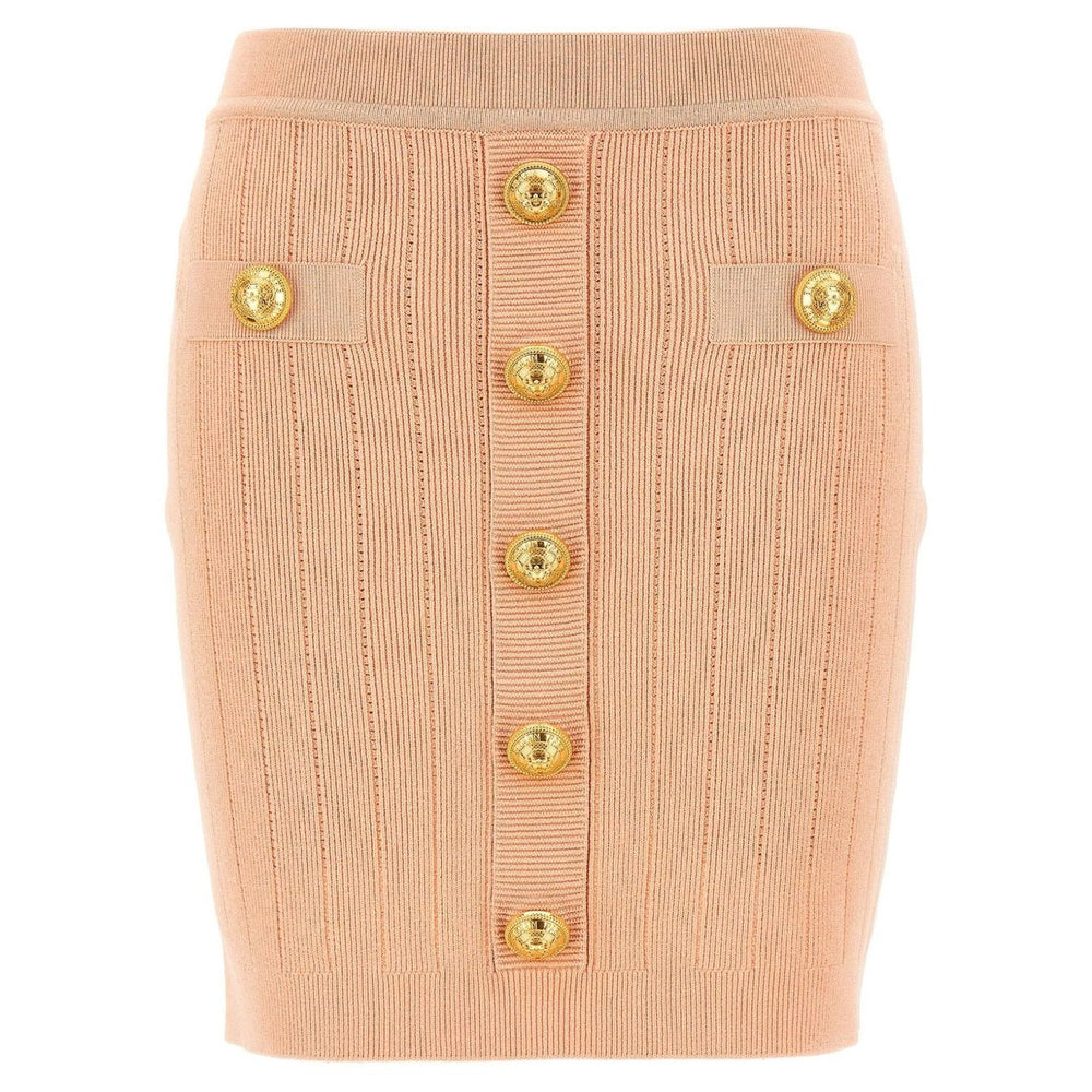 Balmain knitted mini skirt Skirts