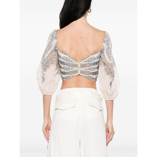 Zimmermann Zimmerman pleated design top 3915TS25RBPA-P25
