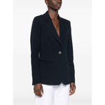 Emporio Armani Icon single-breasted blazer in an embossed jacquard knit jersey EW001123AF13316FC018-P25