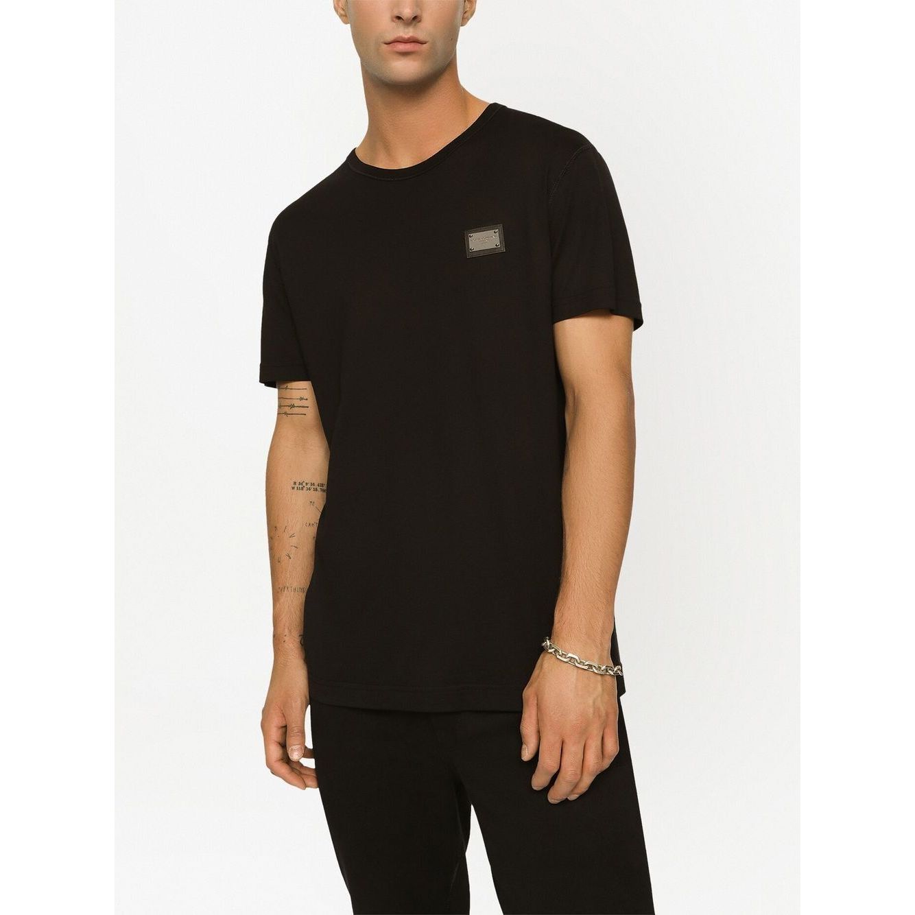 Dolce & Gabbana logo-tag Cotton T-shirt